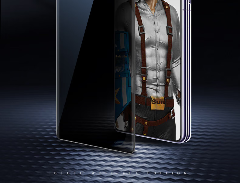 Защитное стекло Lanxingxiansheng для Huawei Mate X5 и Huawei Mate X3 Porsche Design, антибликовое, антиотпечатки, защита конфиденциальности, высокая четкость