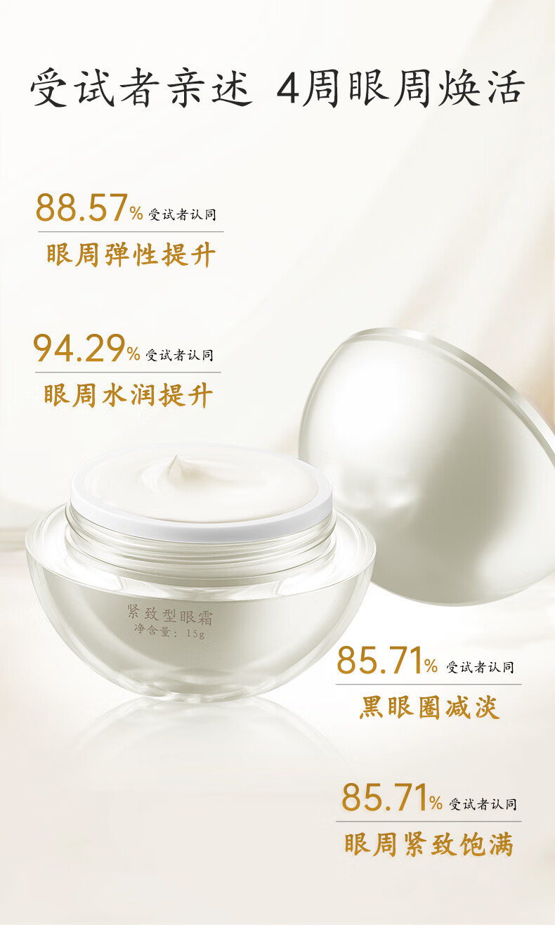 马应龙八宝紧致型眼霜15g第二代升级款马应龙眼霜紧致眼肌淡化黑眼圈