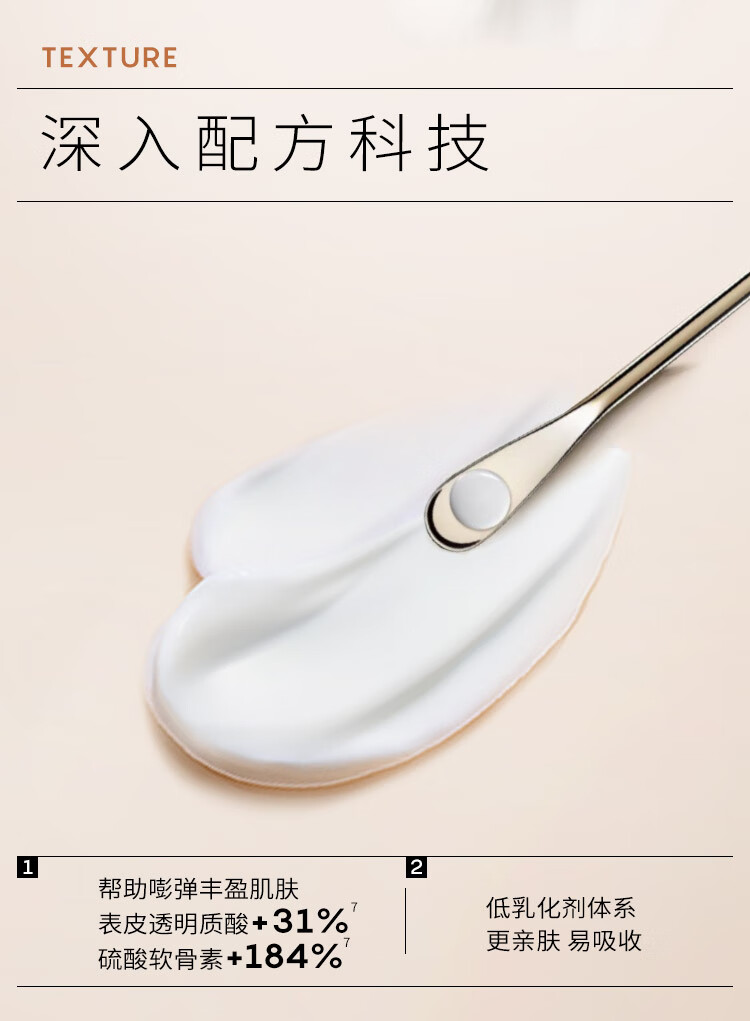 AHC愈颜修护三抗精华面霜50ml保湿面霜护肤品抗光氧糖生日新年礼物