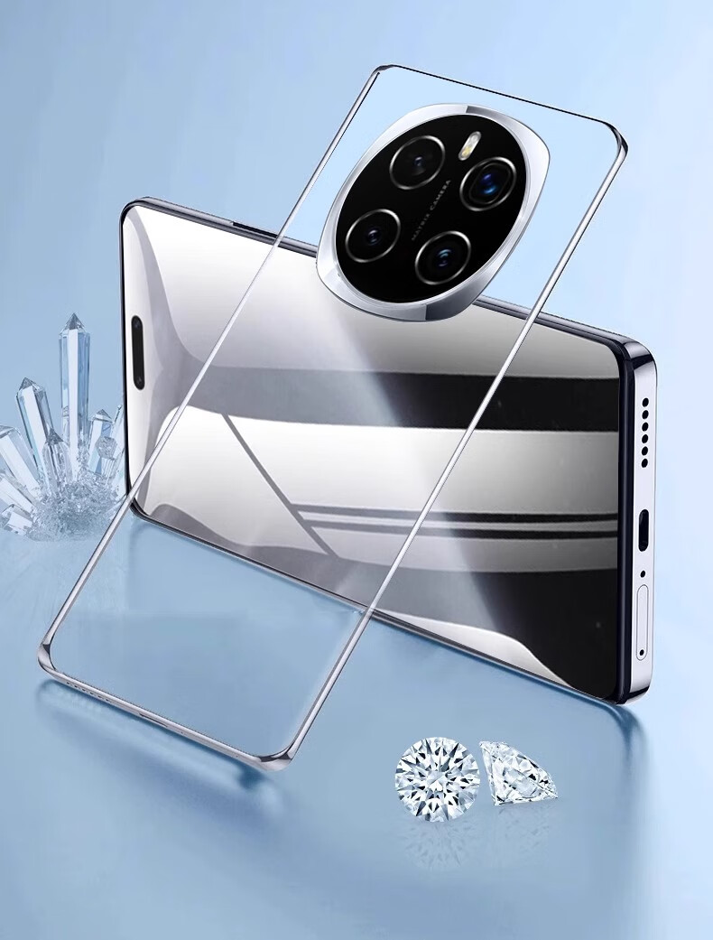 Чехол POZZO для HONOR Magic7 Pro, полностью прозрачный, противоударный, анти-отпечатки