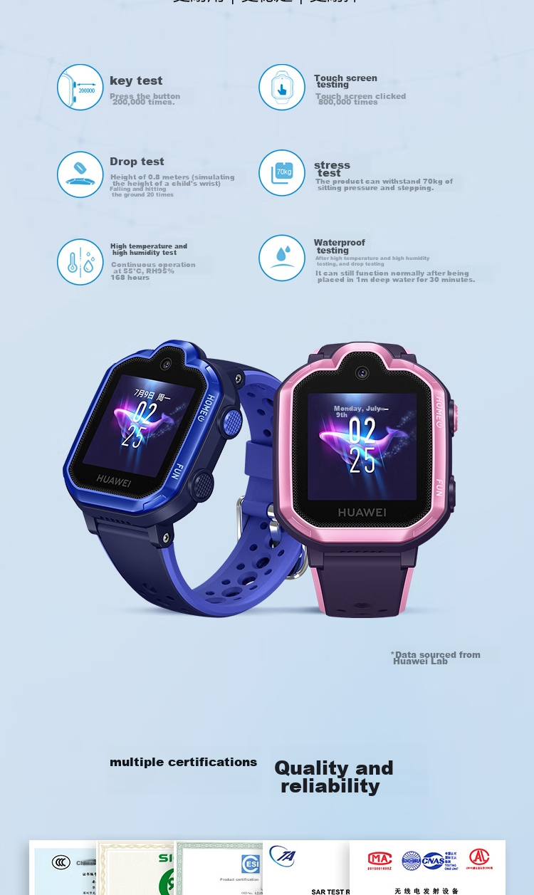 Детские смарт-часы HUAWEI Watch 3 Pro Nebula Pink