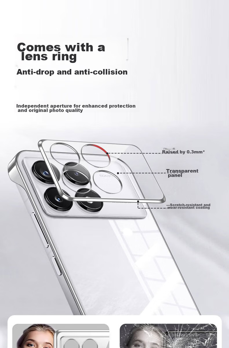 Прозрачный чехол для Xiaomi Redmi K70E