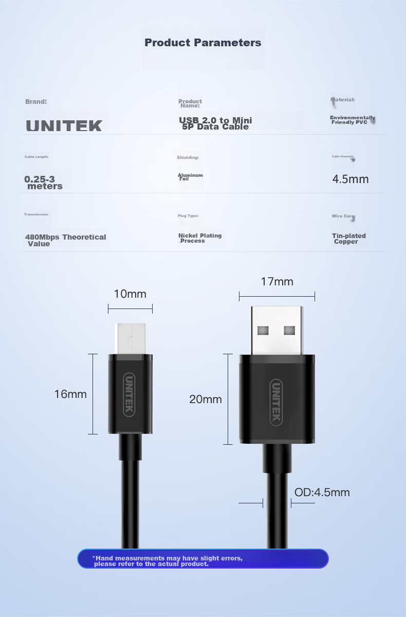 Кабель Mini USB
