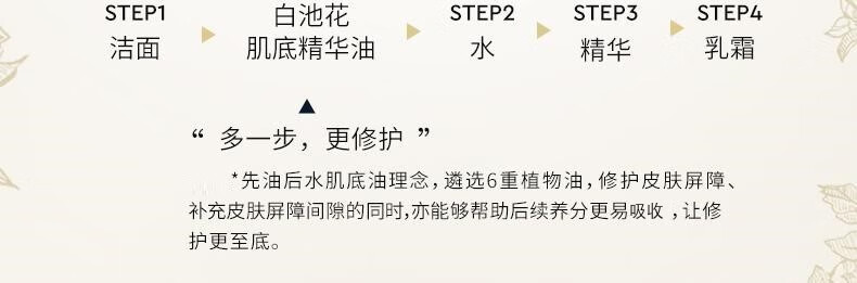 cemoy澳诗茉白池花面部精华油清润如水深层补水保湿修复紧致护肤便携