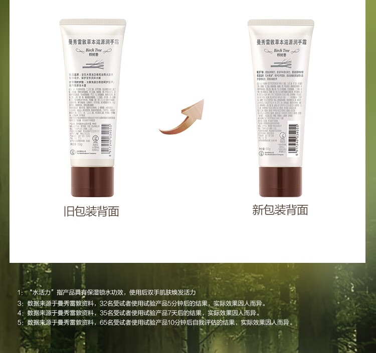 曼秀雷敦（Mentholatum） 草本护手霜 保湿滋润淡化细纹防干裂持久留香新年礼物 柏木香50g