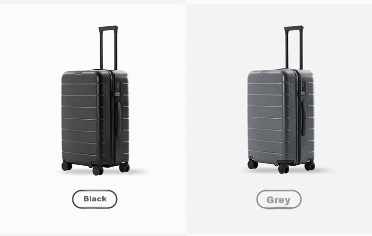 Чемодан Xiaomi Mijia Luggage, 20-дюймовый ручная кладь, поликарбонатный, с кодовым замком, бежевый