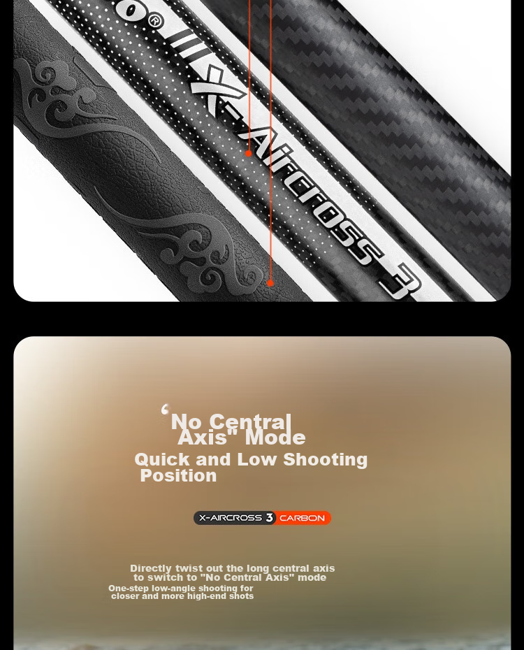 Карбоновый штатив Fotopro