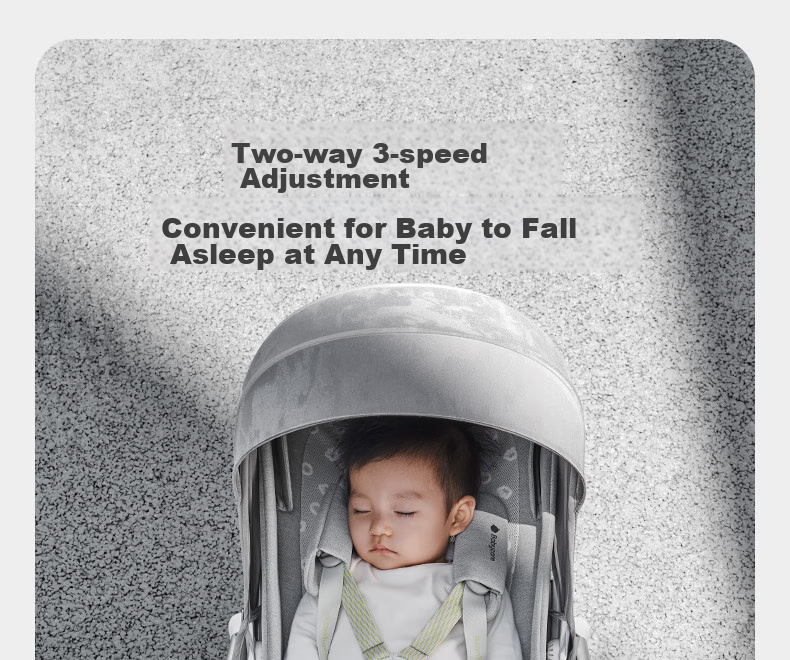 Детская коляска Babycare, складная, легкая, с реверсивным сиденьем, для детей от 0 до 3 лет, цвет "Время Серебро"