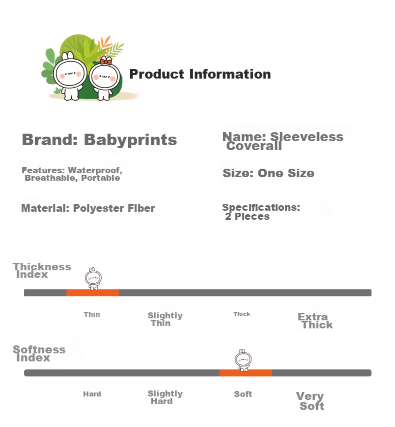 Детский нагрудник Babyprints, водонепроницаемый, с длинным рукавом, 2 шт.