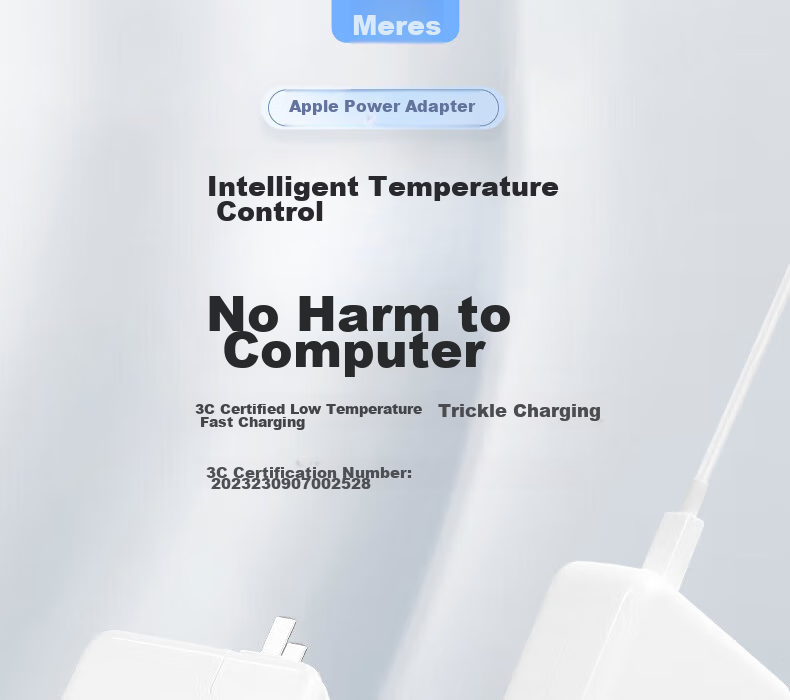 Зарядное устройство mryc для Apple MacBook Pro/Air, 140W, Type-C to MagSafe 3, USB-C кабель 2 метра