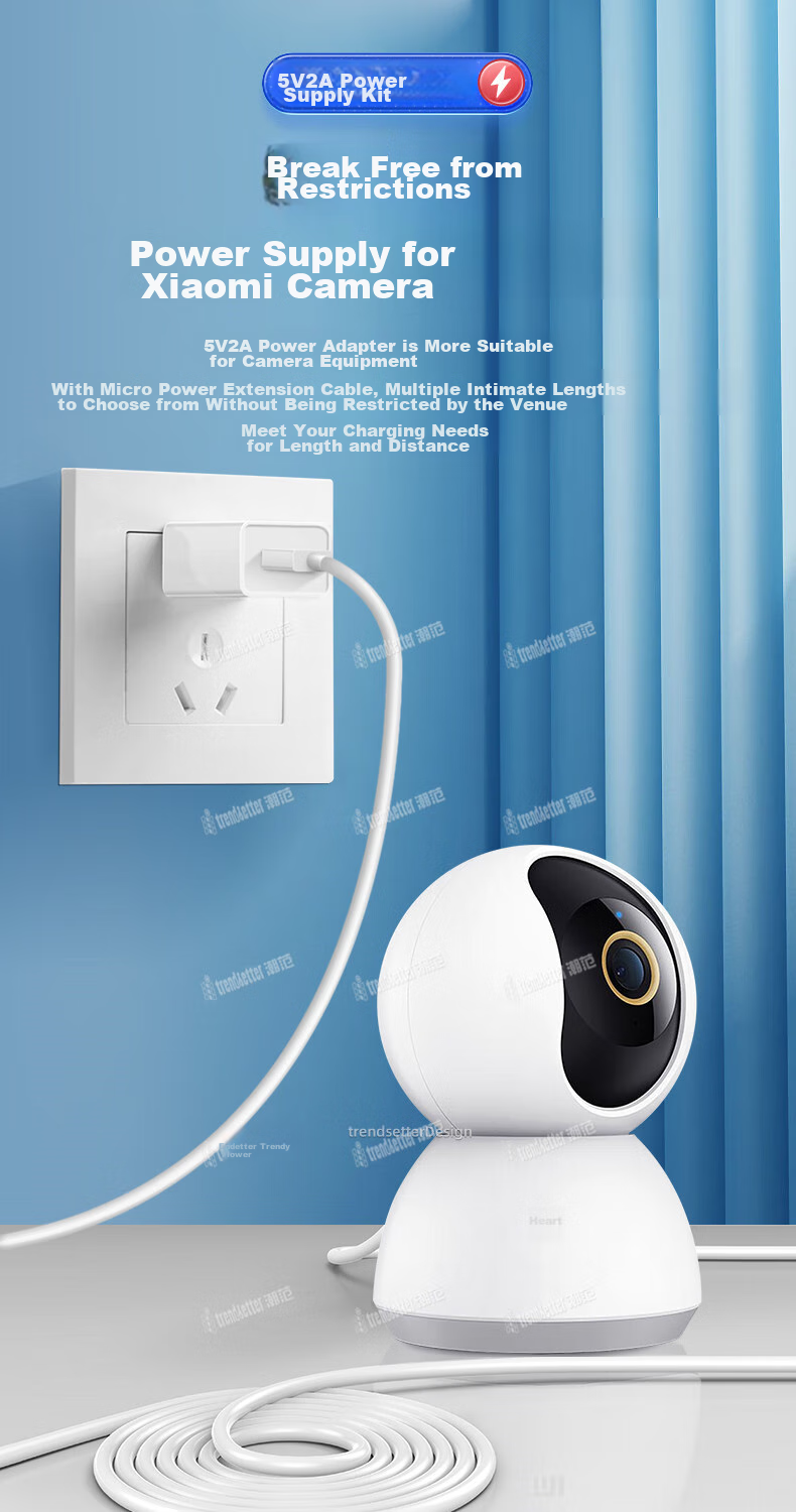 Зарядное устройство Chaofan для Xiaomi, Huawei, TPLink, 5 метров, Android