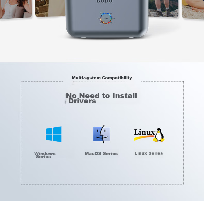 Внешний корпус GODO для жесткого диска 3.5" SATA, USB 3.0, с функцией копирования без ПК