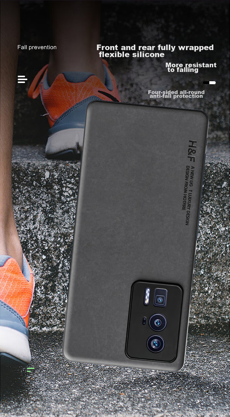 Чехол HotFire для Xiaomi Redmi K60, кожаный, синий