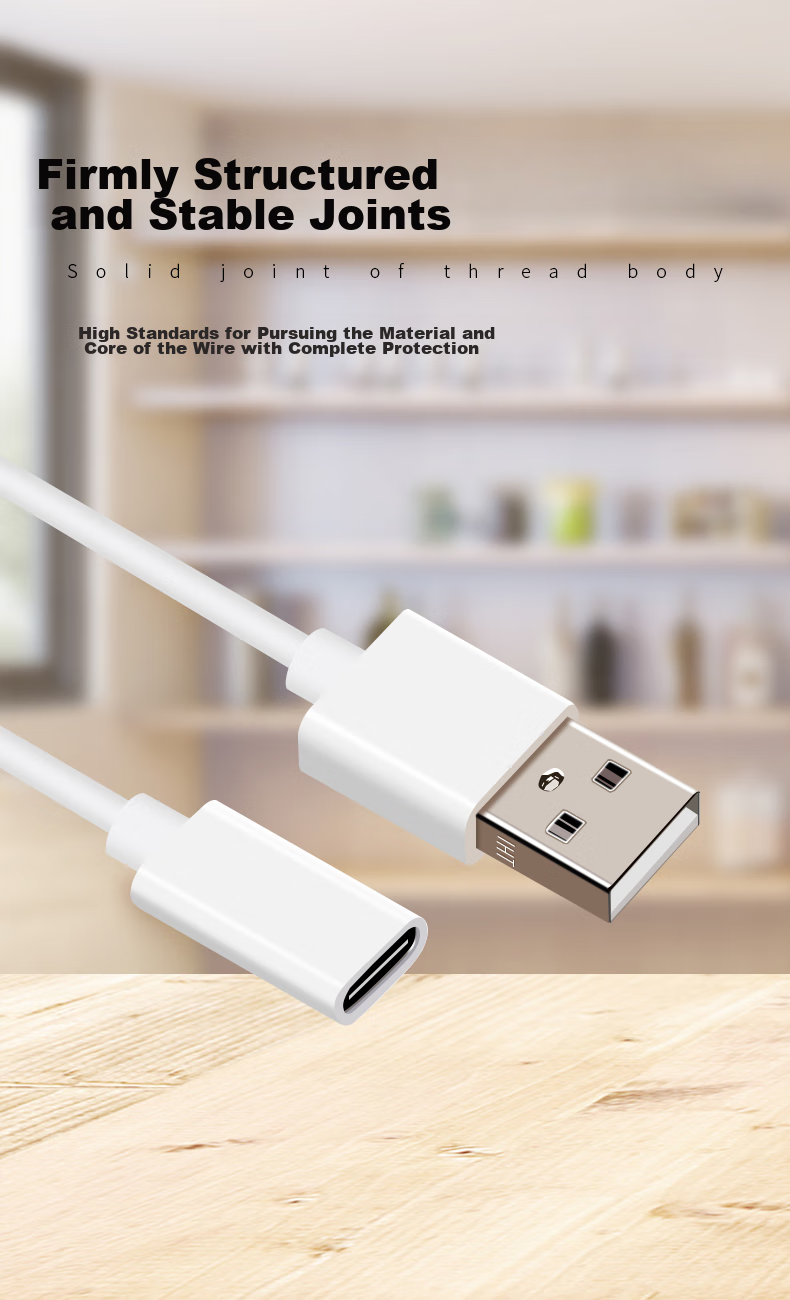 Кабель для зарядки наушников Trendsetter USB Type-C Female Adapter Converter, совместимый с Huawei FreeLace Pro 2, Honor X-Sport PRO AM66 Bluetooth