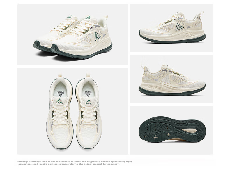 Женские кроссовки PEAK Taiji 24-Hour Running Shoes, дышащие, легкие, повседневные, спортивные кроссовки DH420018