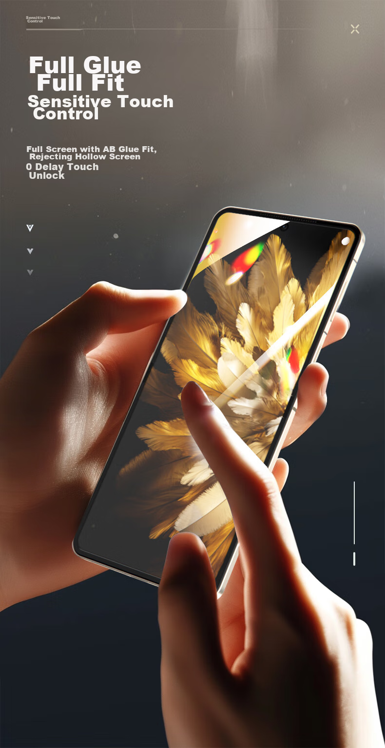 Защитная пленка LLUNC для OPPO Find N3 Flip / N2 Flip, внутренняя, полноадгезионная, прозрачная, 2 шт.