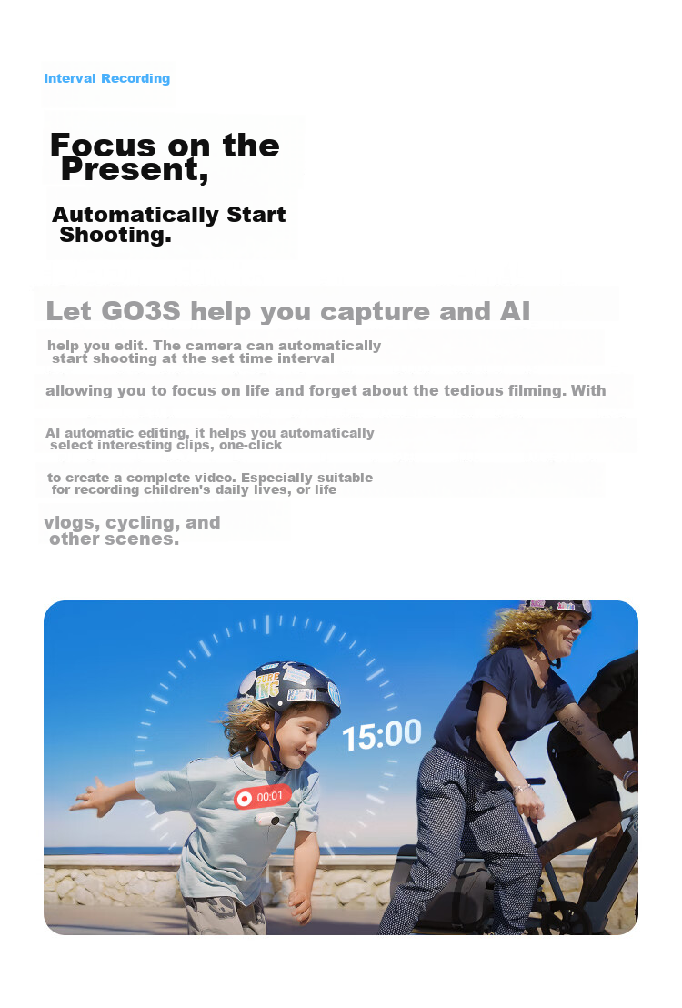 Экшн-камера Insta360 GO 3S 4K, водонепроницаемая, для влогов, спорта, 64 ГБ, Lingdongbai