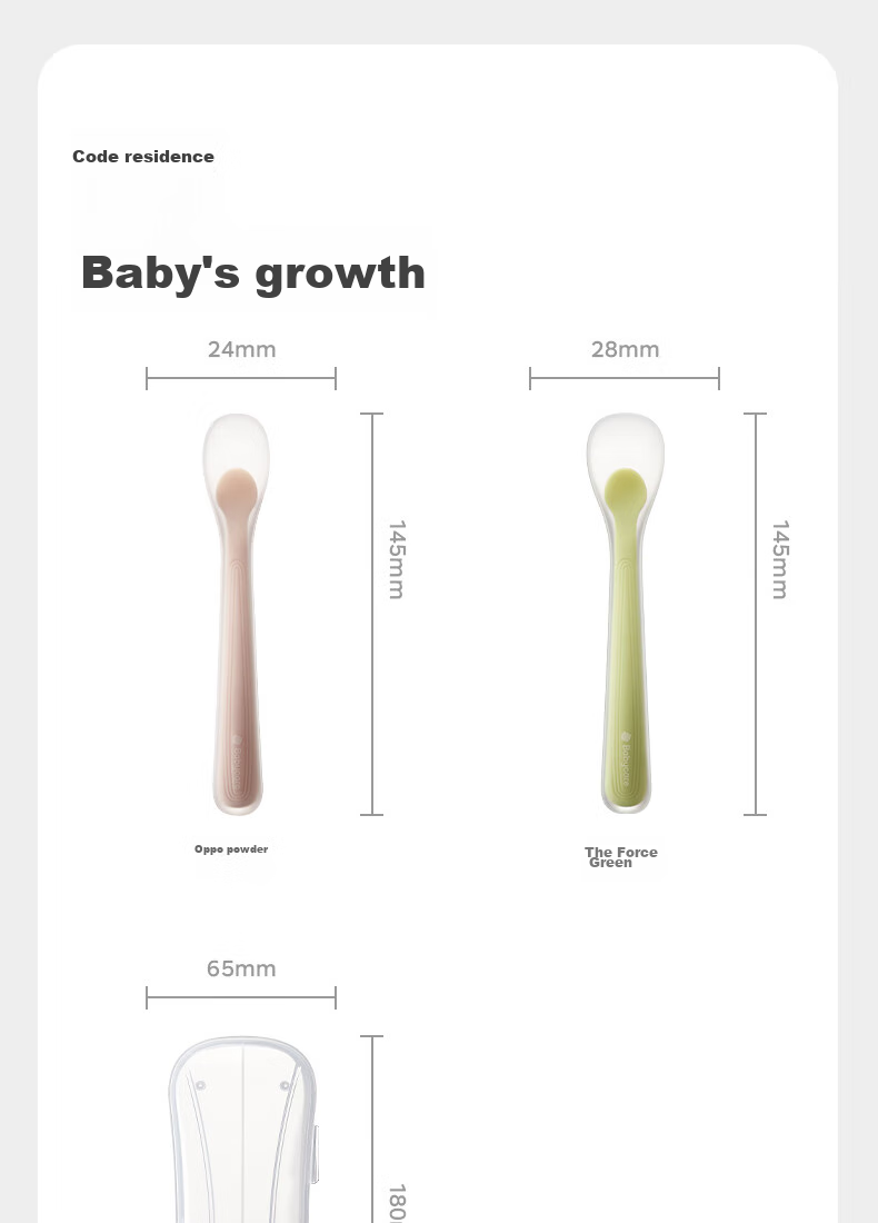 Набор детских ложек babycare