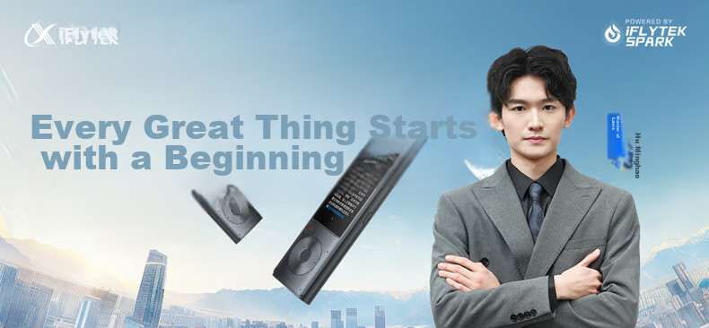 AI-диктофон iFLYTEK SR302 Spark Edition, с функцией преобразования речи в текст, интеллектуальным шумоподавлением, портативный профессиональный диктофон, голосовая транслитерация