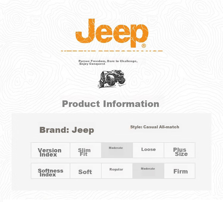Повседневные брюки JEEP для мужчин, осенне-зимние, свободные, прямые, универсальные, цвет хаки, размер 38