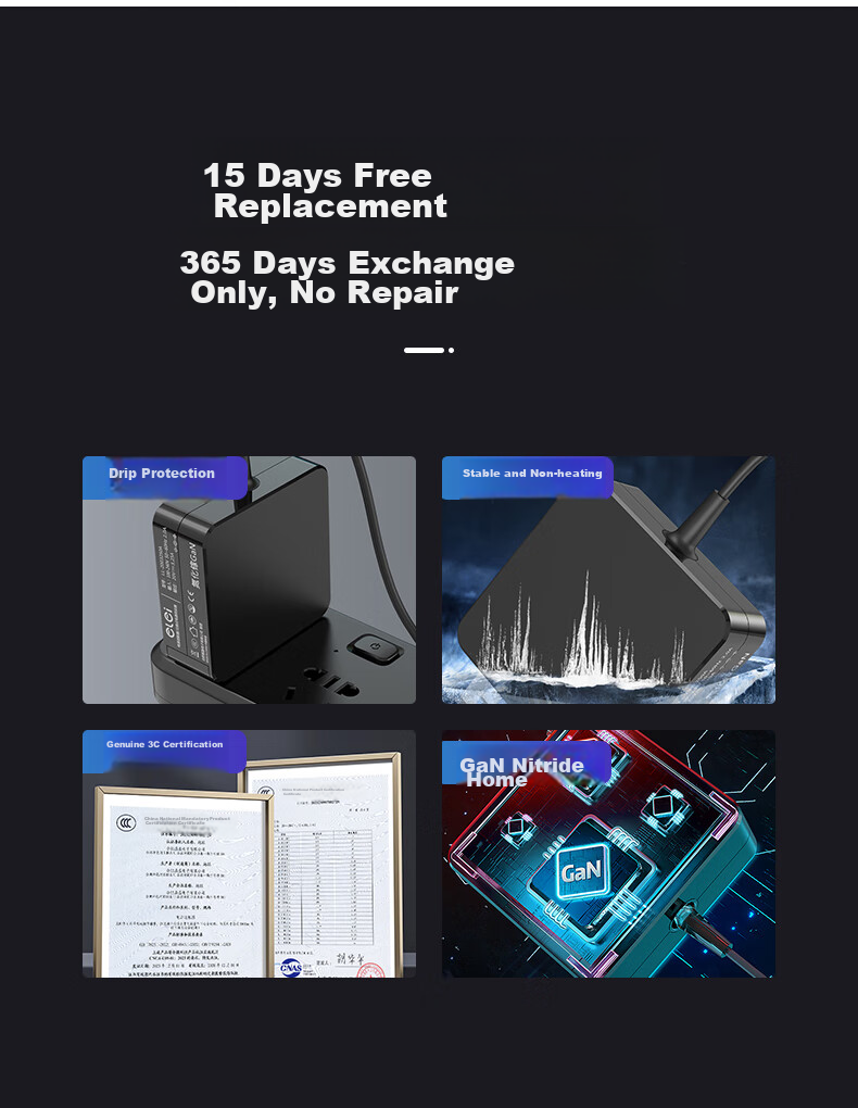 Зарядное устройство Elei GaN, 280 Вт, 20 В 14 А, для ноутбуков ASUS ROG Moba6plus G713R, адаптер питания, 6.0 * 3.7