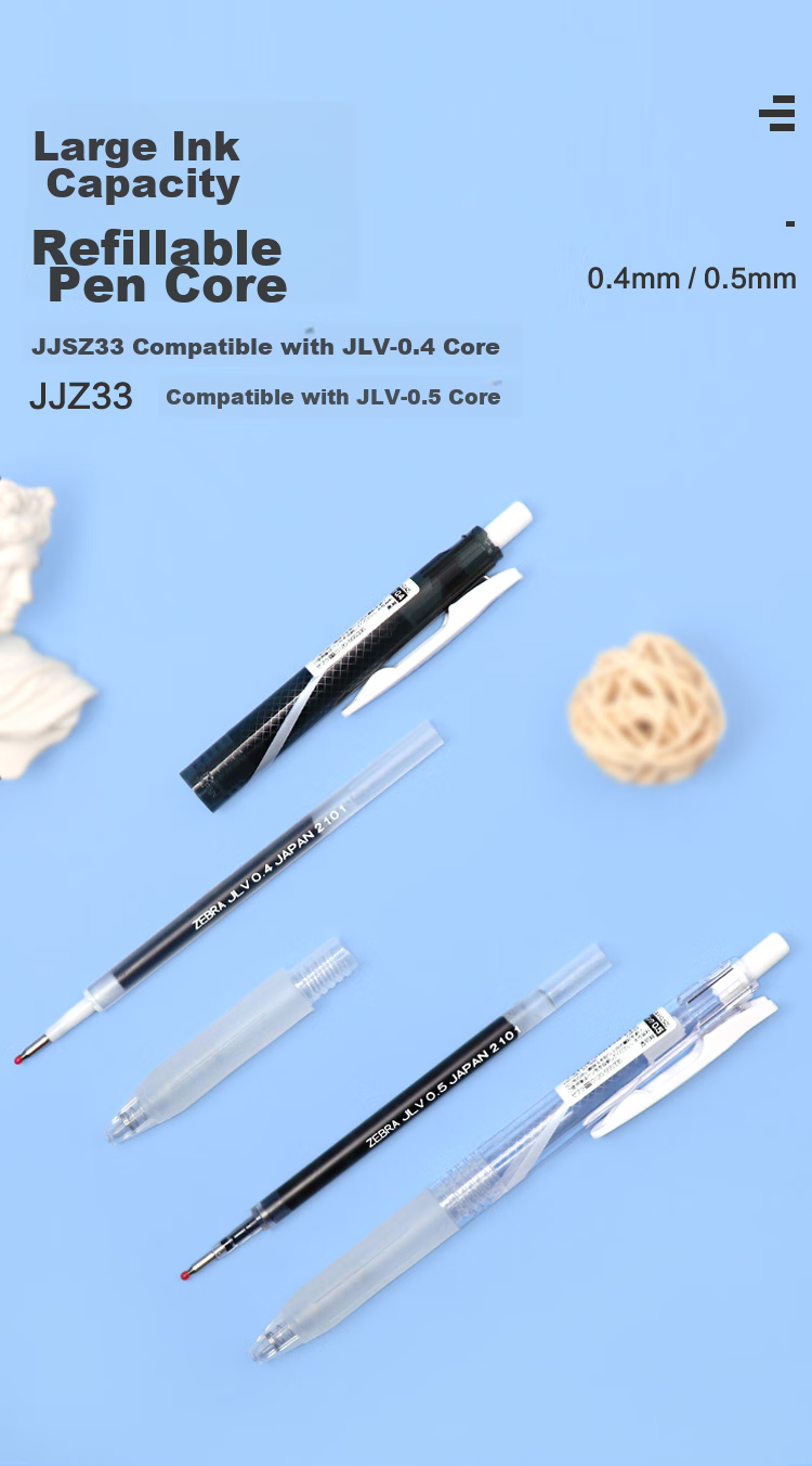 Гелевая ручка ZEBRA Speedy Quick Writing Pen, 0.5 мм, черная