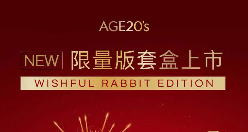 Aekyung Age 20's爱敬气垫BB霜四色拉花遮瑕大师21号象牙白SPF50+14g/只*2兔年限定