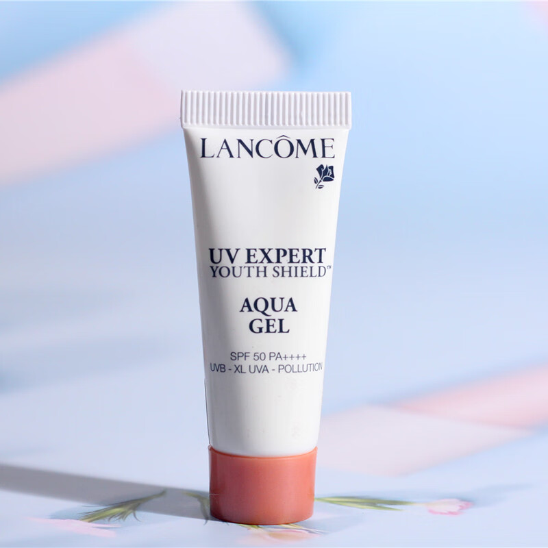 兰蔻（LANCOME）轻透水漾防晒乳SPF50 PA++++（小白管防晒霜）10ml 旅行装中小样