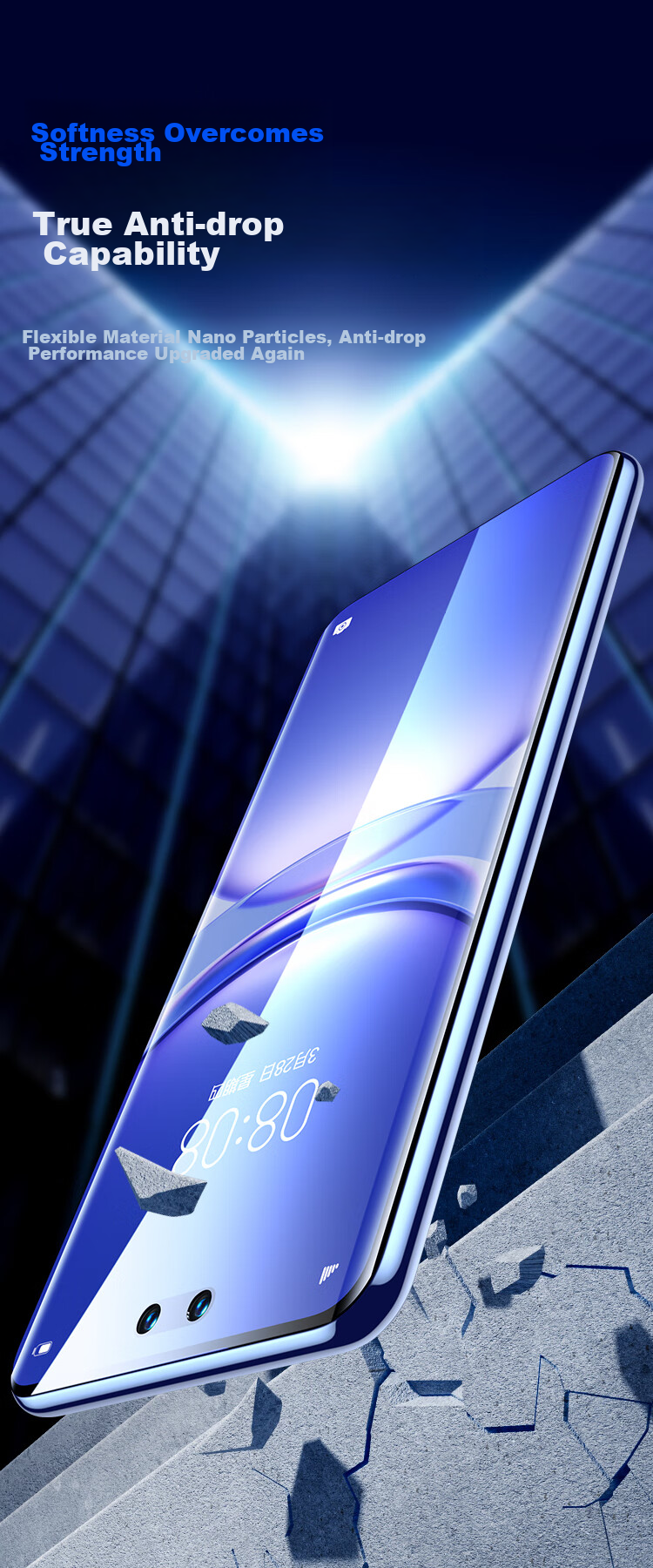 Защитная гидрогелевая пленка BIAZE для Huawei Nova 14 Pro/13 Pro/12 Pro/12 Ultra, противоударная, противоцарапная, высокая четкость, 2 шт.