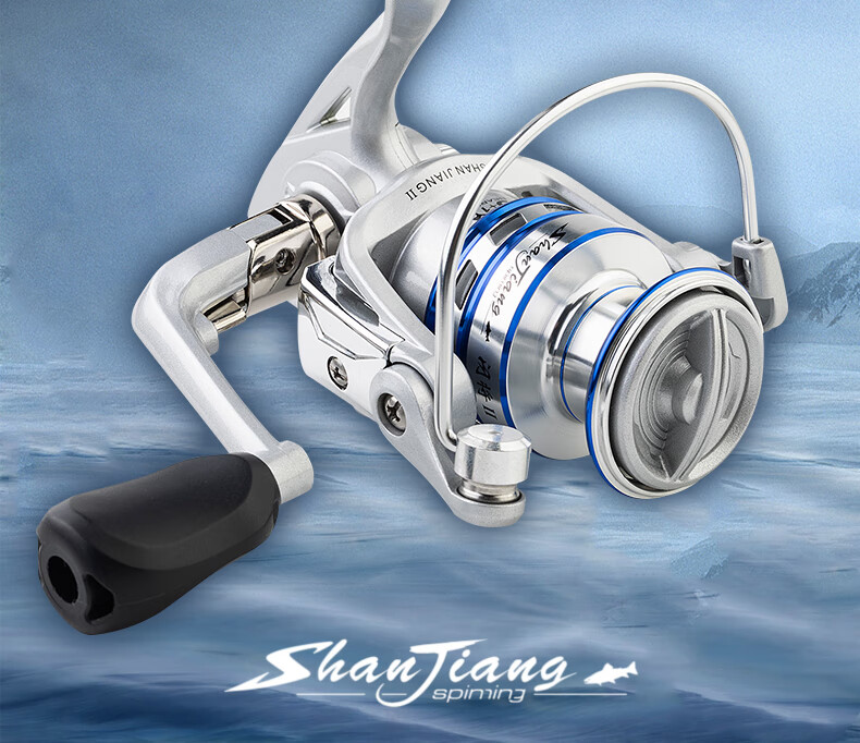 Рыболовная катушка GW 5000 Deep Line Cup Flashing Second Generation, спиннинговая, для ловли на блесну и рок-фишинга, с поплавком, снасти для рыбалки