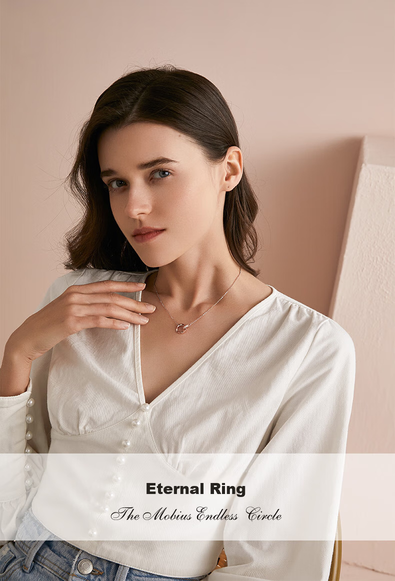 Серебряное колье Grace Girl
