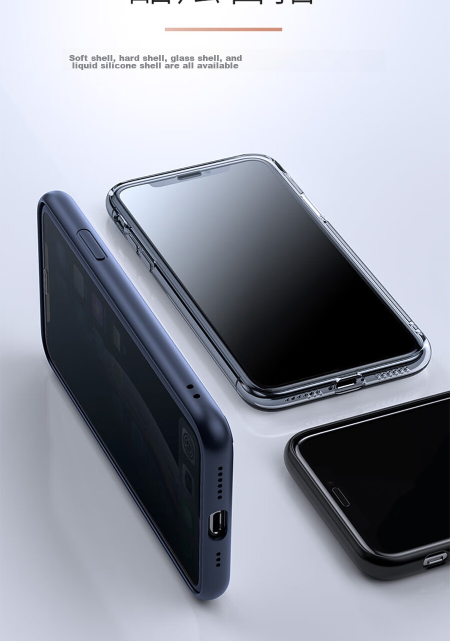 Защитное стекло для экрана ESCAPE для iPhone 11 Pro/X/XS, противоударное, с антипылевой сеткой, HD Full Coverage