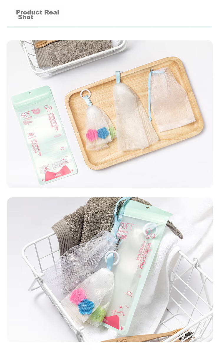 Пена для умывания Ukiss Gentle Bubble Net Pocket Style, для ручного мыла, пенки для умывания, средства для умывания, купания, мягкая и нежная пена