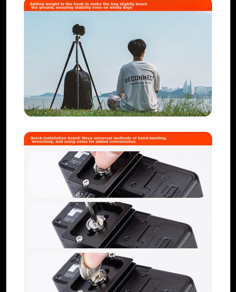 Карбоновый штатив Fotopro
