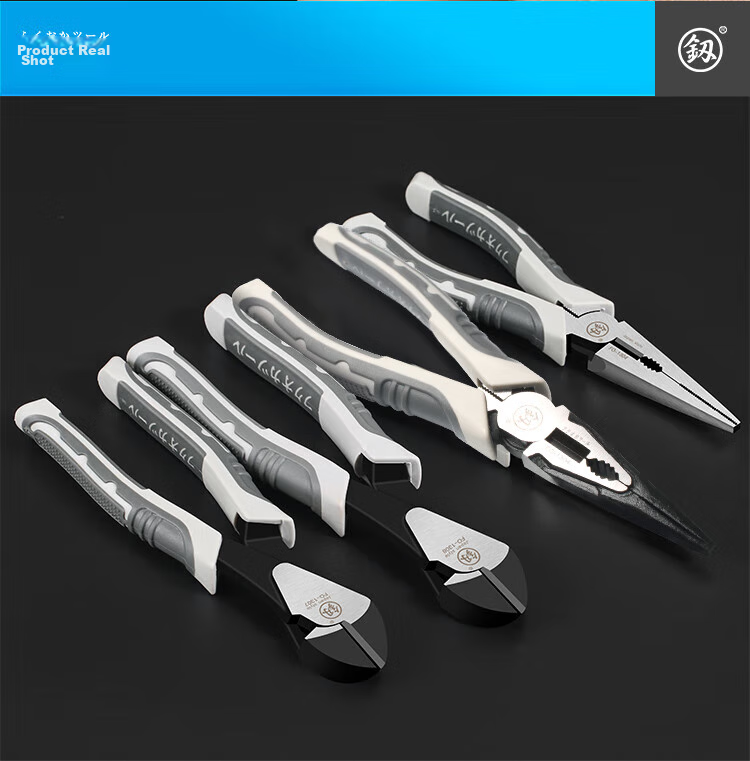 Пресс-клещи "Fukuoka Tools" FO-1301, 6 дюймов, многофункциональные, для снятия изоляции, промышленные