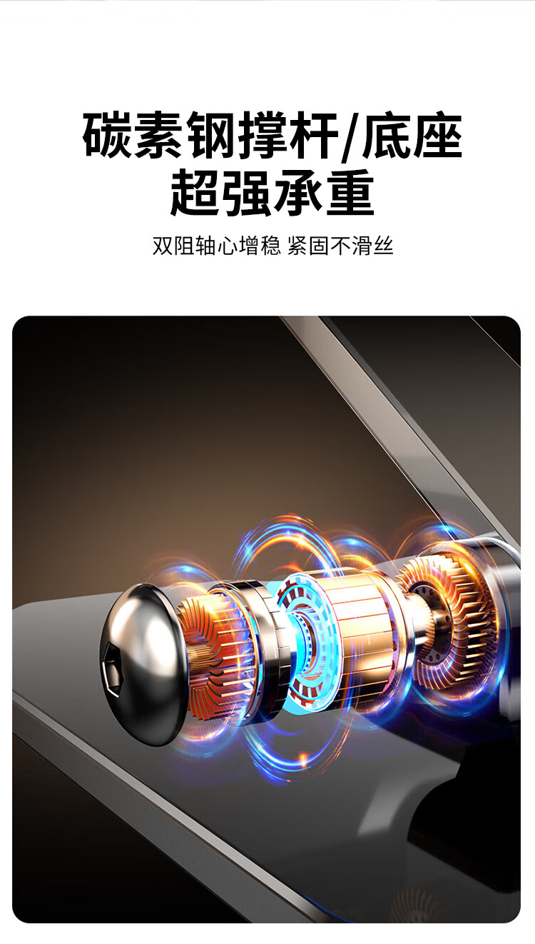 Держатель для телефона BZBC, настольная подставка для планшета iPad, многофункциональная складная ленивая подставка с вращением на 360° для игр, онлайн-уроков, рисования, универсальное крепление для телефона из металла