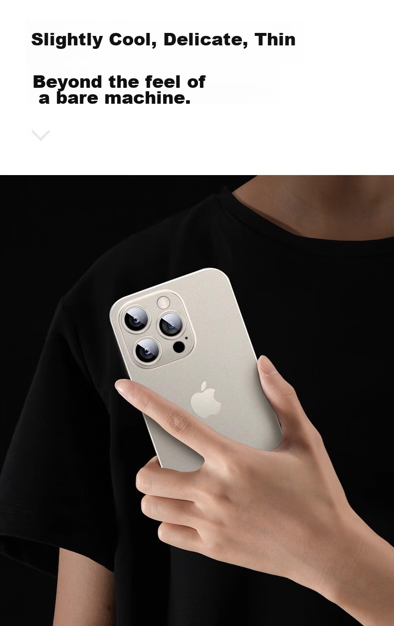 Чехол для Apple iPhone 16 Pro Max DIVI, противоударный, ультратонкий, полупрозрачный, серый
