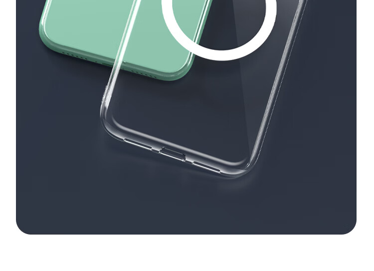 Чехол ESCAPE для iPhone 11, MagSafe, прозрачный, противоударный, TPU