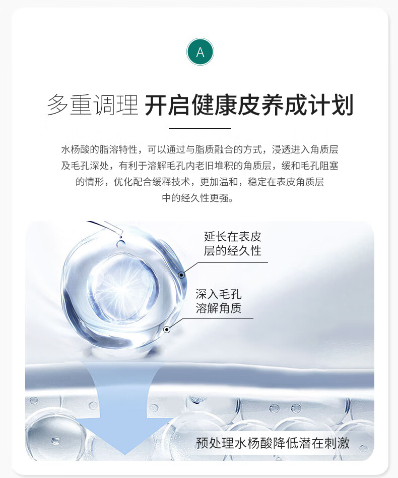 惜玥祛痘精华液30ml水杨酸精华去闭口粉刺青春痘淡化痘印控油修护痘痘