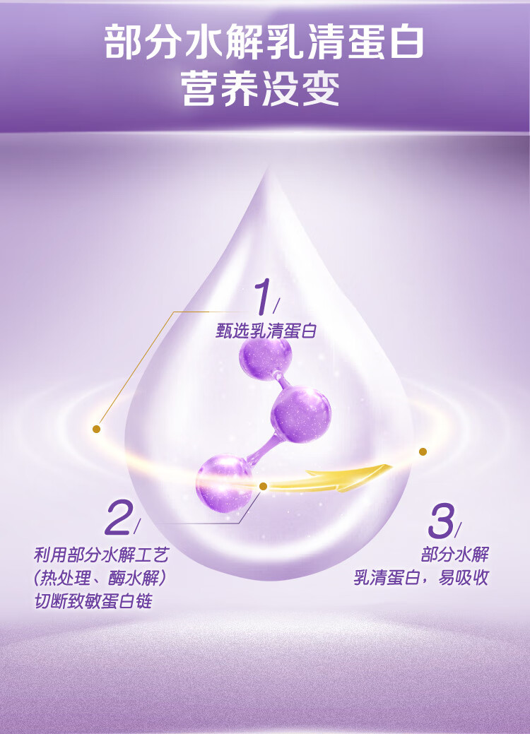 雀巢（nestle）超启能恩 幼儿乳蛋白部分水解配方奶粉 3段（12-36个月适用）800克（原超级能恩 3段）