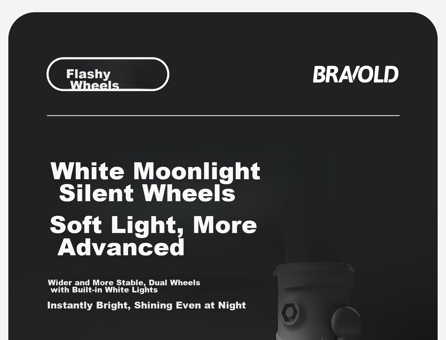 Детский самокат BRAVOLD, складной, трехколесный, с подсветкой, для детей от 3 до 18 лет, подарок на день рождения