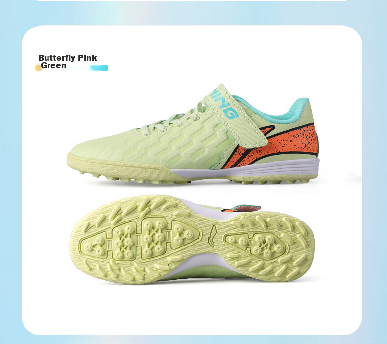 Детские футбольные бутсы Li-Ning для зальных покрытий, размер 32, синий
