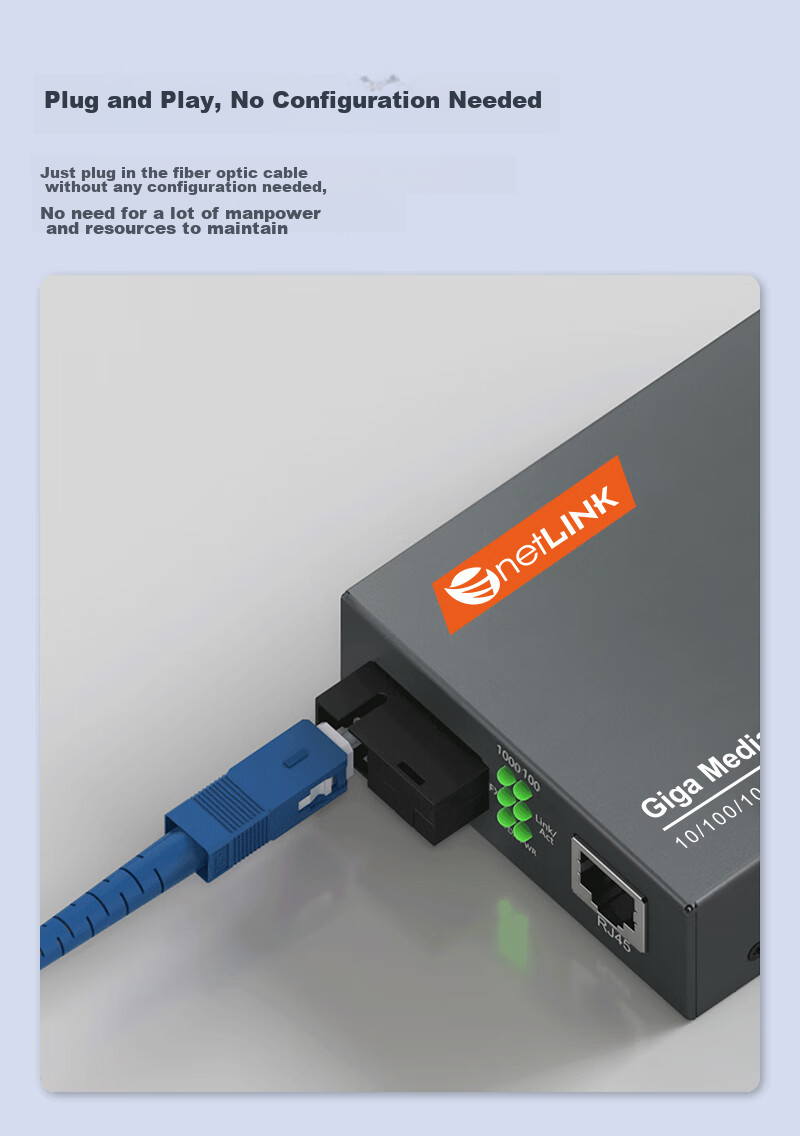 Конвертер оптический NetLINK