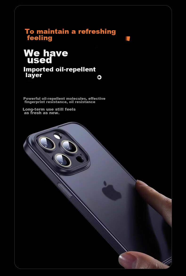 Чехол для iPhone 15 Pro Max DIVI, ультратонкий матовый, противоударный, с полной защитой для объектива камеры, подходит мужчинам и женщинам