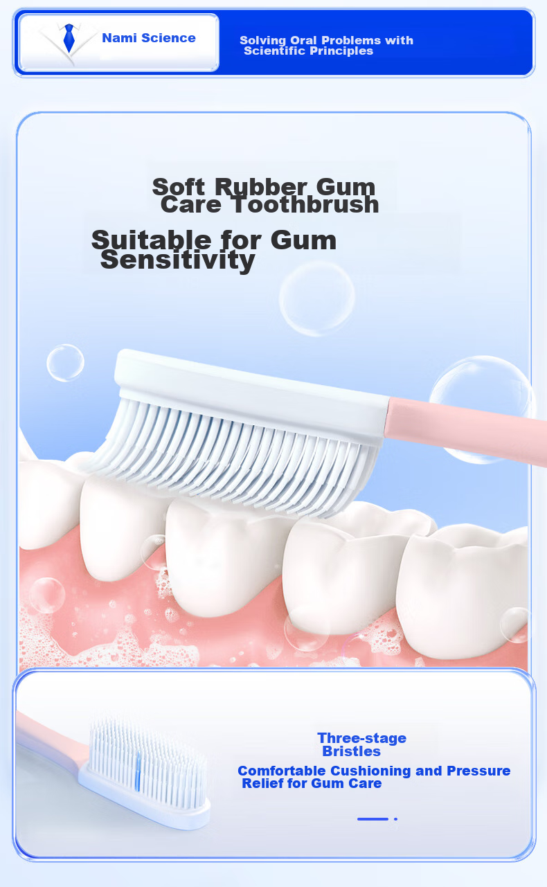 Зубная щетка Namei Nano Soft Bristle, для взрослых, 12 шт.
