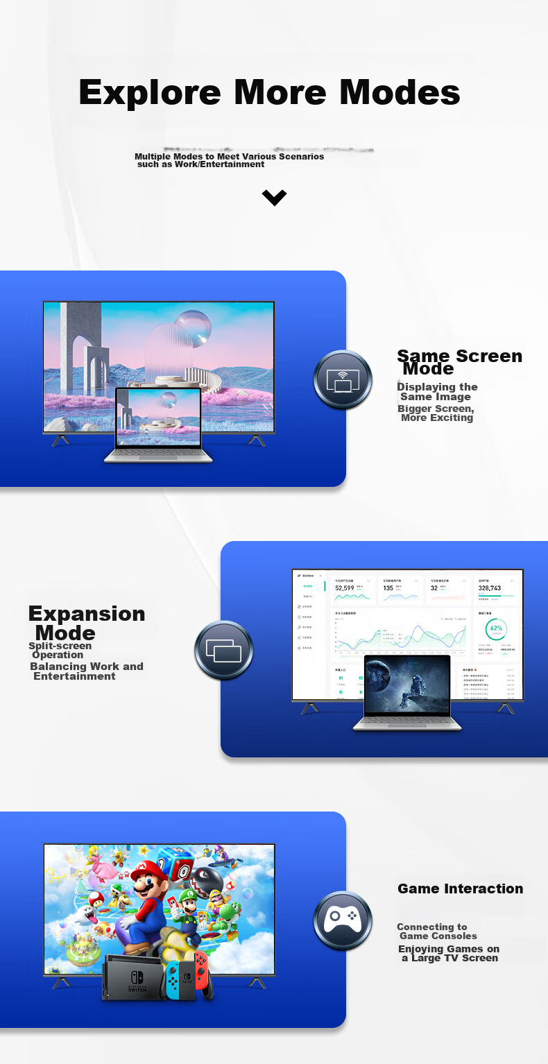 Переходник BIAZE VGA на HDMI с аудио, 3 метра, черный