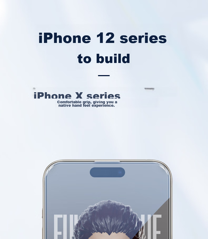 Защитное стекло Lanxingxiansheng для iPhone 15 Pro Max, полноэкранное, HD, антибликовое, противоударное
