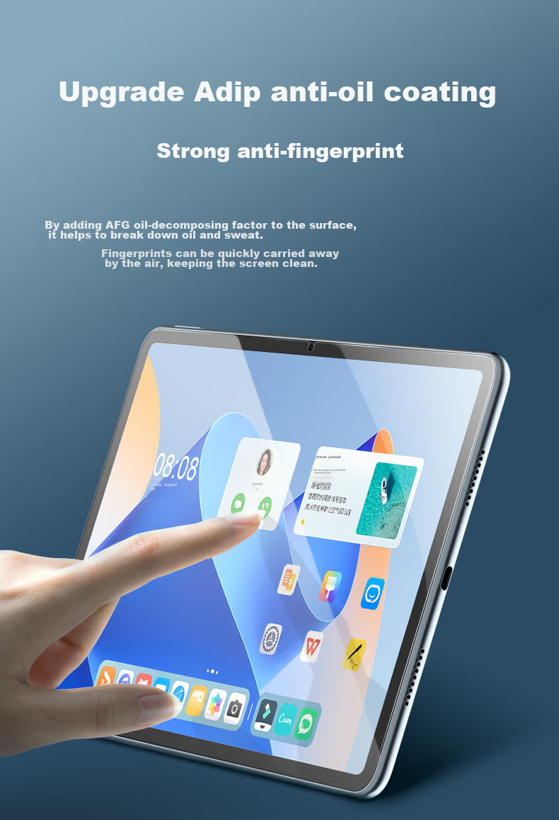 Защитное стекло CangHua для Huawei MatePad 11 (2023/2021), Honor Tablet V7Pro/V8, противоударное, антибликовое, 11 дюймов