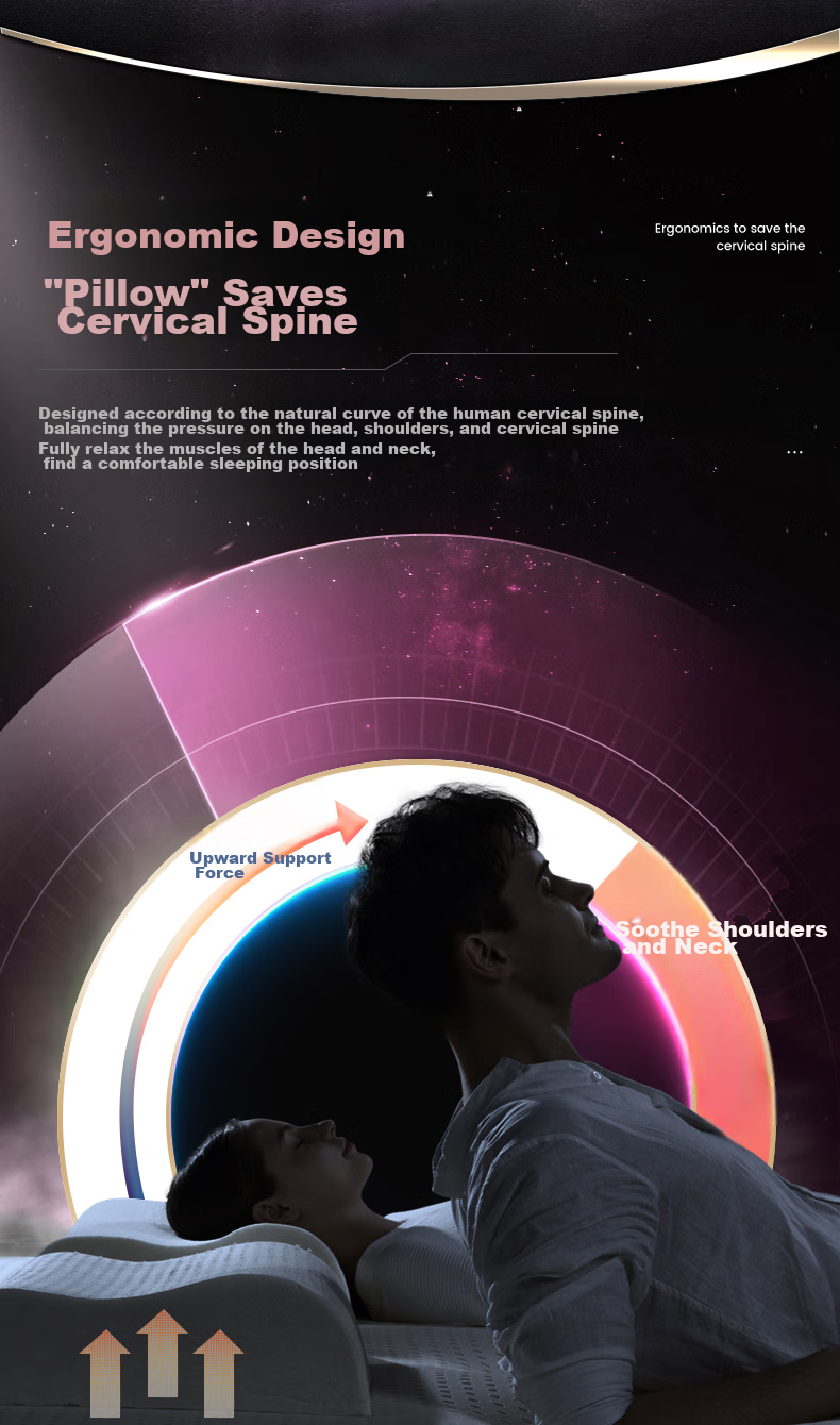 Подушка Dunlopillo Gaiya Sleep Wave, натуральный латекс, импорт из Нидерландов, 35x55 см