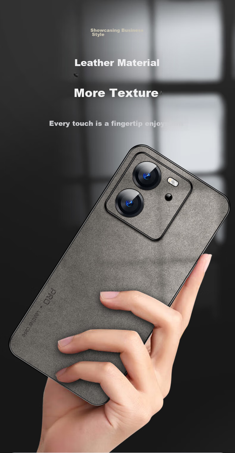 Чехол для Xiaomi Redmi K60 Ultra Shangsu, защита камеры, кожаный, черный